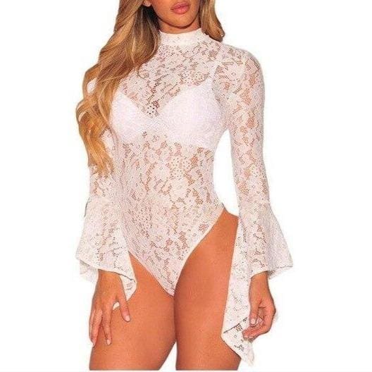 body-en-dentelle-avec-manches-espagnoles-maybella-fr-324 Body en dentelle avec manches espagnoles - Blanc / XS/S