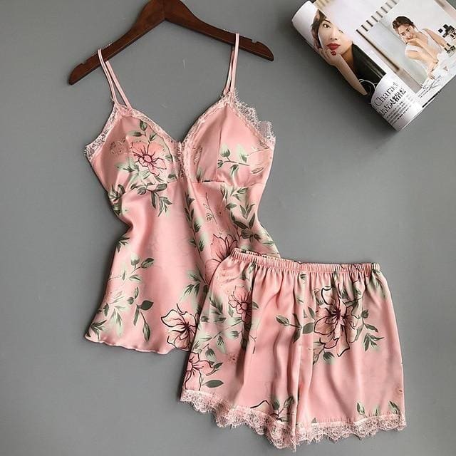 pyjama-fleuri-femme-maybella-fr-500 Pyjama fleuri femme - Rose / S